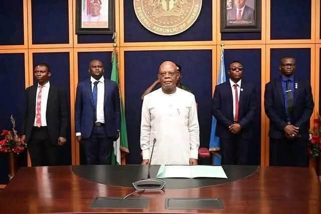 JUST-IN: Rivers Sole Administrator Arrives In Port Harcourt, Holds Security Meeting 1 IMG 20250320 WA0021