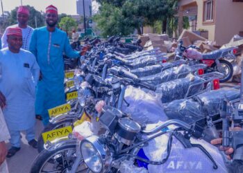 Kano Speaker Empowers Constituents With Motorcycles