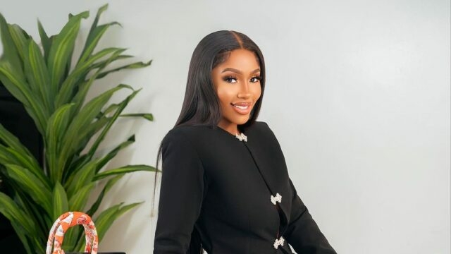 BBNaija’s Mercy Eke Goes Back To School 1 Mercy Eke with a black Birkin bag. Photo Instagram @mercyeke 640x360 1