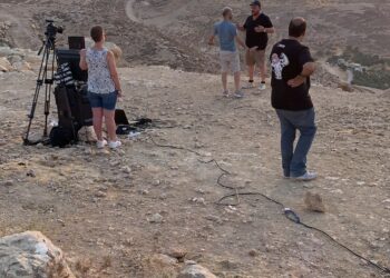 Phil Fischer Preaches The Gospel On Palestinian Border:  A Powerful Sermon From Mt. Nebo