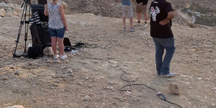 Phil Fischer Preaches The Gospel On Palestinian Border