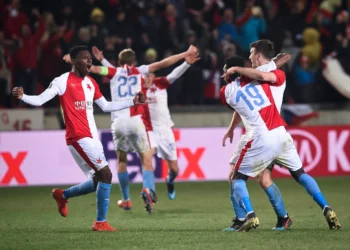 Slavia Prague Celebrate Ogbu’s Maiden Super Eagles Call-up