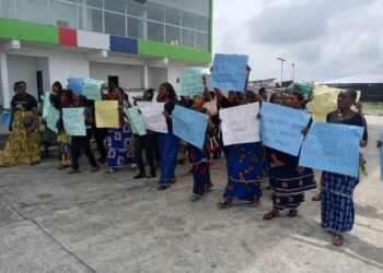 South-South Women Protest Senator Natasha’s ‘Disrespect’ To Akpabio, Demand Apology