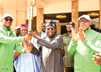National Sports Festival: Tinubu Flags Off Unity Torch, Backs Sports Investment