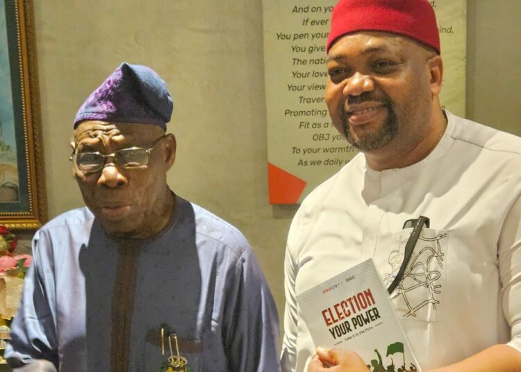 Okolo Visits Obasanjo