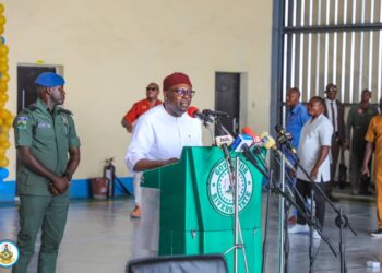 PICTORIAL: Rivers Gov’t Donates Helicopter To NAF To Boost Fight Against Oil Theft