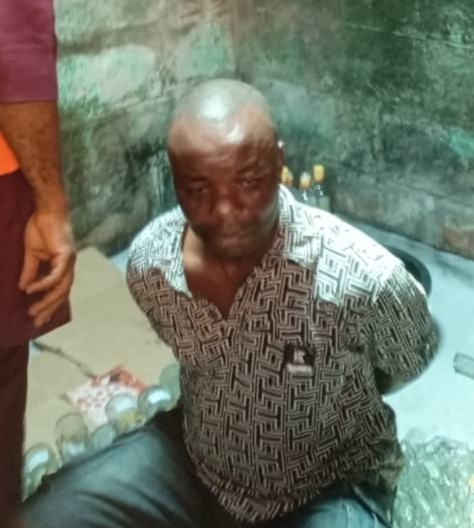 NAFDAC Arrests Fake Alcoholic Beverages Producer In Rivers 1 WhatsApp Image 2025 03 06 at 15.38.42