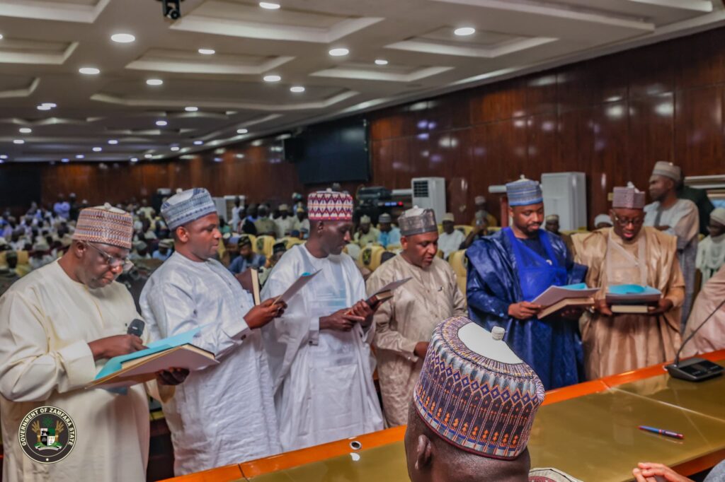 Dauda Lawal Swears In New Zamfara Head Of Service