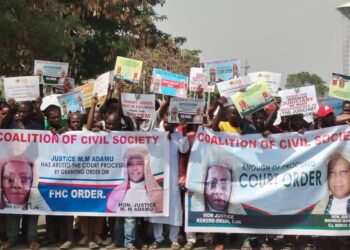 Protest Rocks Abuja Over Relocation Of Benue LG Tribunal