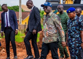 Gov Okpebholo Excited As Work On First Flyover Bridge In Edo Reaches Advanced Stage