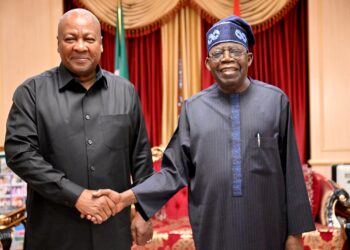 Tinubu, Mahama Reaffirm Commitment To ECOWAS–Sahel Bloc Dialogue