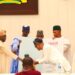 PICTORIAL: Amid Rumour Of Ill-health, Wike Leads Abuja Delegation To Tinubu On Sallah Homage