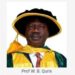 FUASK: Admission, Employment Will Be Strictly On Merit – VC 5 FUASK: Admission, Employment Will Be Strictly On Merit – VC