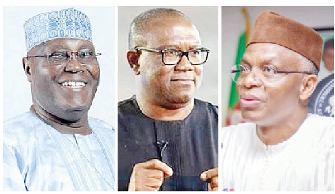 AHEAD OF 2027... PDP, Labour Party 'Caged' As Opposition Coalition Eyes SDP 1 atiku obi and elrufai