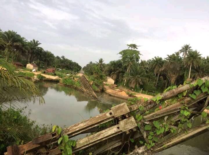 Akwa Ibom Community Seeks Gov Eno's Intervention To Fix Collapsed Bridge