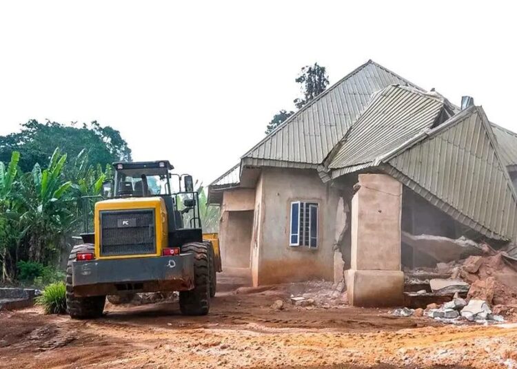 Kidnapper Confesses To Crime As Edo Govt Demolishes Building