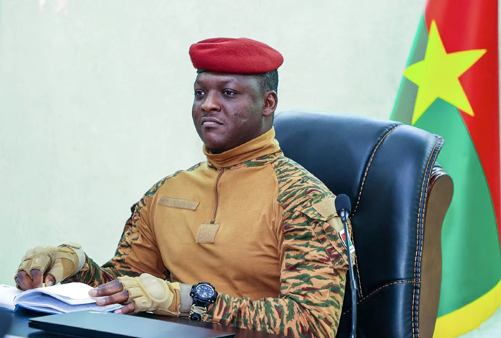 ECOWAS Chair Bio Meets Burkina Faso Leader ECOWAS Chair Bio Meets Burkina Faso Leader