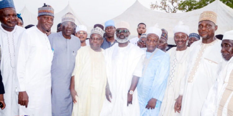 Dignitaries at the maiden AA Ramadan Lecture in Ilorin, Kwara State. Photo by Abdullahi Olesin, Ilorin.