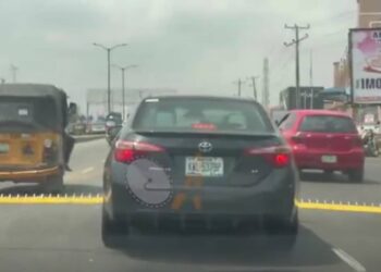 Oyo Gov’t Installs Iron Spikes To Curb Driving Against Traffic