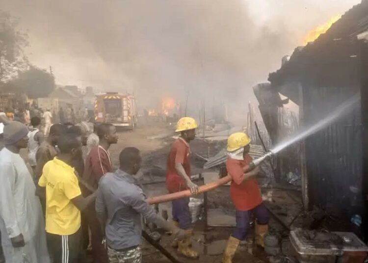 Fire Razes Kara Market In Sokoto