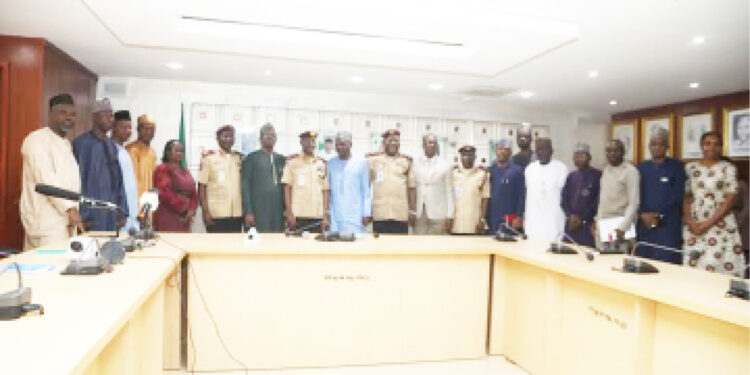 The Federal Road Safety Corps (FRSC) recently visited the Tertiary Education Trust Fund (TETFund) on a courtesy call to extend support to its training institutions.