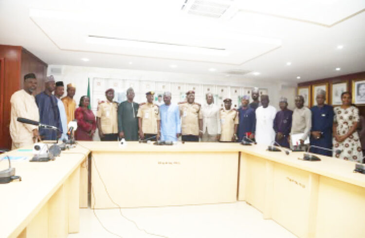The Federal Road Safety Corps (FRSC) recently visited the Tertiary Education Trust Fund (TETFund) on a courtesy call to extend support to its training institutions.