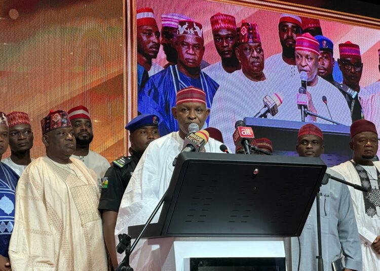 Kano Assembly Celebrates Governor Yusuf Over LEADERSHIP Award 1 2024 Leadership Governor of the Year award