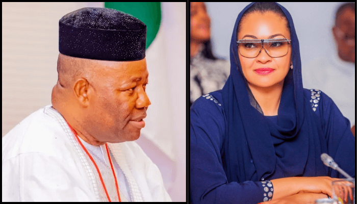 Obey Court Order, Recall Senator Natasha Immediately, SERAP Tells Akpabio 1 Akpabio and Natasha