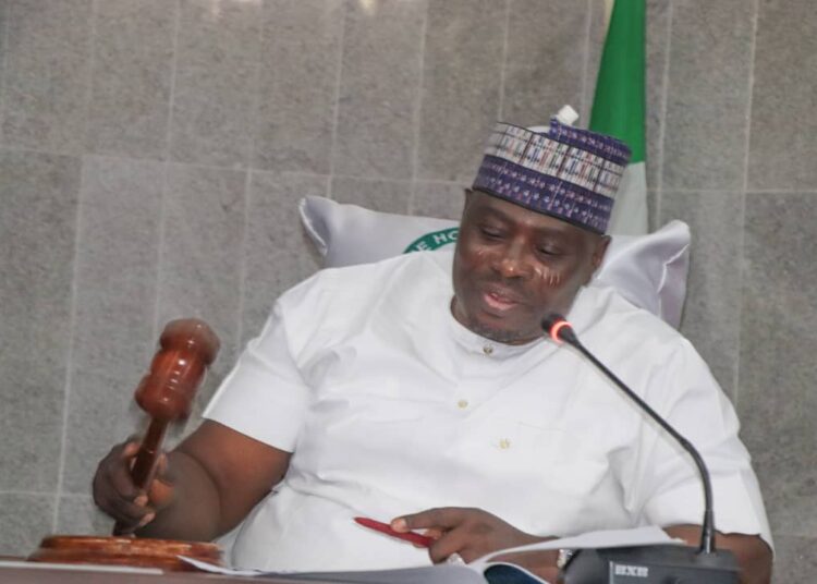 Speaker, Kogi State House of Assembly, Rt. Hon. Aliyu Yusuf.