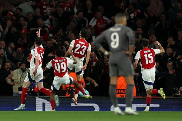 UCL: Arsenal Knock Out Trophy Holders Real Madrid To Reach Semifinals 1 Arsenal Knock Out Trophy Holders Real Madrid To Reach Semifinals