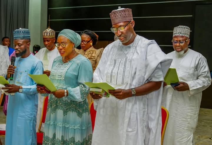AbdulRazaq Swears-in Advisers, Auditor General, Perm Secs 1 FB IMG 1745390307973