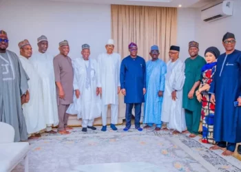 Ganduje Visits Buhari, Says Atiku, Obi, El-Rufai Coalition Can’t Unseat Tinubu