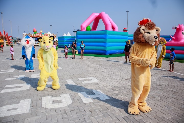 Easter Fun Seekers Flock Lagos Theme Park 1 Hakuna Malaya Theme Park Victoria Island Lagos