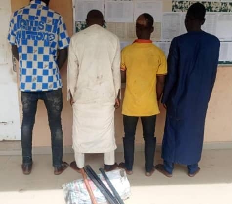 NSCDC Arrests 5 Suspected Vandals In Kano 1 IMG 20250408 WA0019
