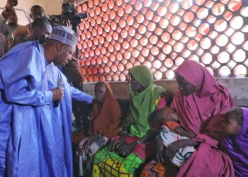 PICTORIALS: Zulum Sympathises With Victims Of Borno Explosion