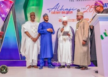 PICTORIAL: Nigerian-American Chamber Of Commerce Honours Zamfara Gov, Others In Lagos 