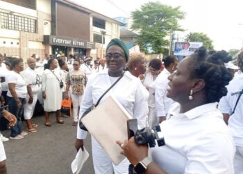 JUST-IN: Rivers Women Stage Solidarity March In Support Of Emergency Rule