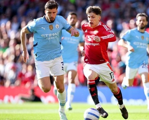 Man Utd, Man City Play Out Goalless Derby 1 Man u vs man city