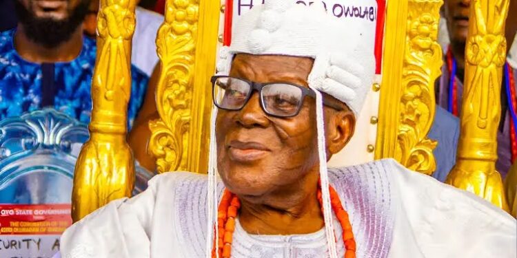 Olubadan of Ibadanland, Oba Owolabi Olakulehin.
