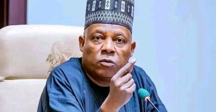 Vice President, Senator Kashim Shettima