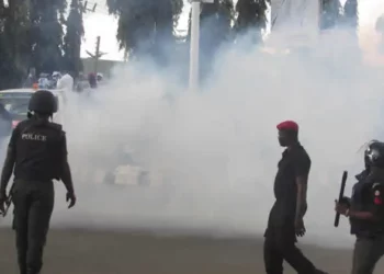 Sowore-led Protesters Dispersed With Teargas In Abuja Amid Police Day Celebrations