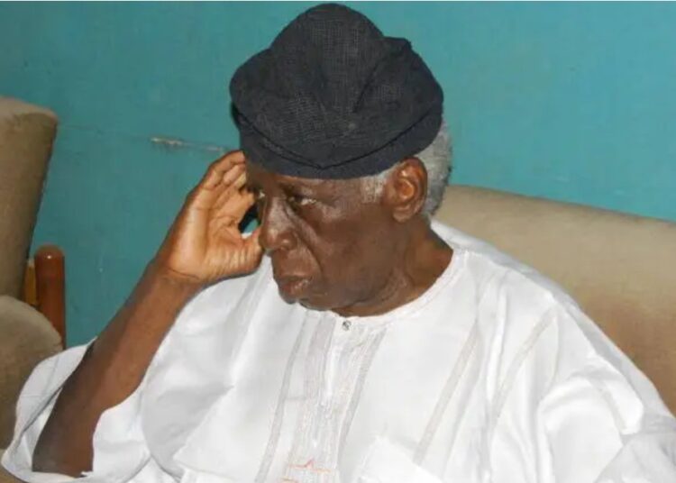 The late Dr Victor Omololu Olunloyo