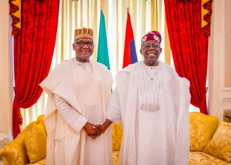 Tinubu Hails Dangote On Birthday Anniversary