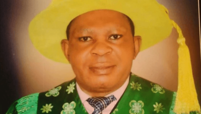 Vice Chancellor of University of Uyo, Prof Nyaudo Ndaeyo
