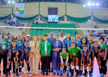 First Lady Remi Tinubu Flags Off 2025 African Women’s Volleyball Championship