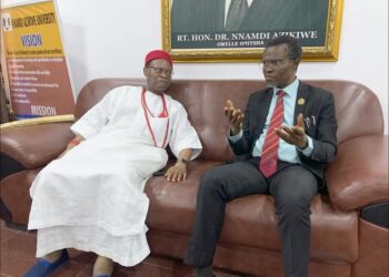 PICTORIAL: Anyaoku Visits UNIZIK To Assess Institute Named After Him