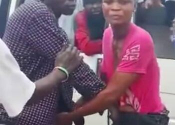 Police Arrest Man Caught In Viral Video Assaulting Female Driver In Lagos