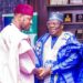 Ex-Senate President Lawan Visits Gov Radda Over Mother’s Death