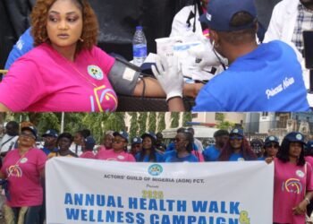 AGN Holds Health Walk In FCT, Advocates Healthy Lifestyle For Nollywood Actors