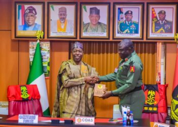 PICTORIAL: Zulum Holds Crucial Close-door Meetings With Service Chiefs Over Boko Haram Resurgence